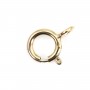 Cierre de resorte Gold Filled 5mm - anillo cerrado x 2pcs