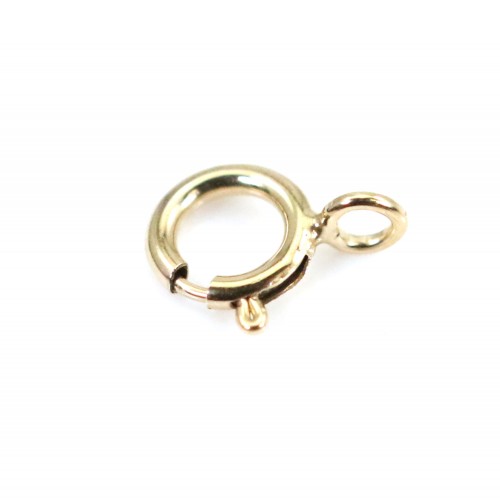 Clasp spring Gold Filled 5mm - closed ring x 2pcs