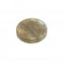 Cabochon Labradorite rond plat 20mm x 1pc