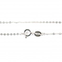 Chaîne en maille forçat, en argent 925 x 45cm