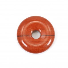 Donut Jaspe Rouge 20mm x 1pc