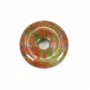 Donut Unakite 20mm x 1pc