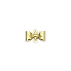 Intercalaire en laiton brut, de forme noeud x 20pcs