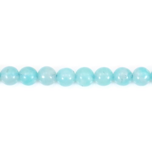Round Peruvian Amazonite 4mm x 6pcs
