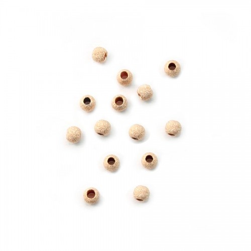 BOULE 2X0.9MM GOLD FILLED 14 CARAT 0.5G 50PCS