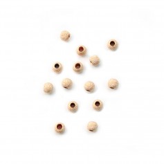 BOULE 2X0.9MM GOLD FILLED 14 CARAT 0.5G 50PCS