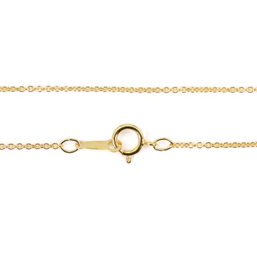 Oval chain 14K Gold filled 1.1mm 45cm x 1pc