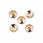 Gold filled rosé 14 carats coupelle en fleur 3x0.76mm x 12pcs