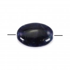 Sodalite goutte plate 20x15mm x 40cm (20pcs)