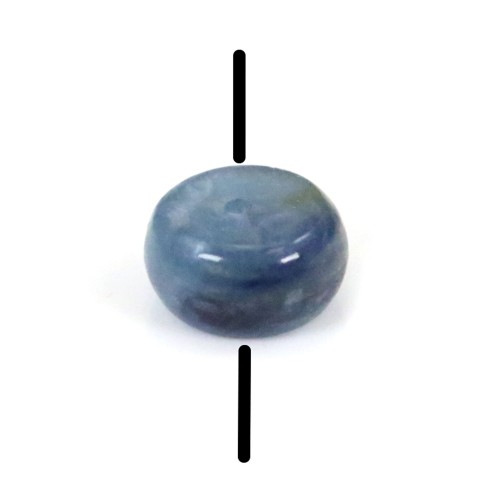 Cyanite rondelle 8mm AB x 40cm