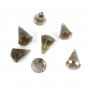 Quartz Fumé Goutte Pyramide Facette x 1pc