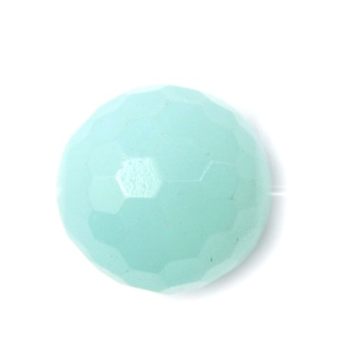 Amazonite Ronde Facette 4mm x 20 perles