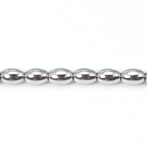 Hematite keg 3x5mm x 10pcs