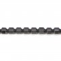 Hématite cylindre 4mm x 20pcs