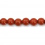 Jaspe Rouge Ronde 4mm x 20 st