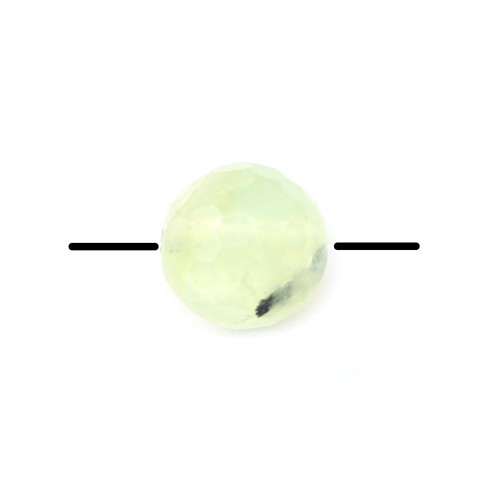 Prehnite Ronde Facette 4mm x 10 pcs 