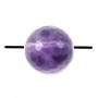 Améthyste Ronde Facette 4mm x 10pcs