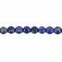 Lapis lazuli rond plat 6mm x 40cm