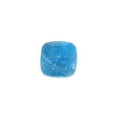 Apatite quadrata sfaccettata cabochon 9mm x 1pc