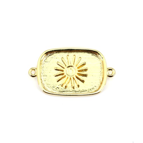 Distanziatore per cabochon rettangolari e rotondi - Oro x 1 pz