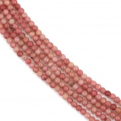 Rhodonite rond 2mm x 40cm
