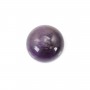 Cabochon amethyste rond 16mm x 1pc