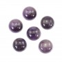 Cabochon amethyste rond 16mm x 1pc