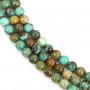 Turquoise Ronde 6mm x 40cm