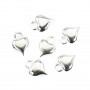 Breloque coeur 5.8x8mm - Argent 925 x 1pc