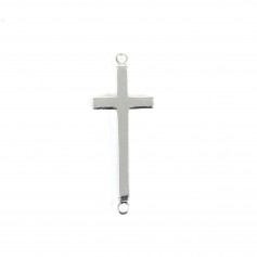 Distanziatore a croce 8x23mm - Argento 925 x 1pc
