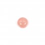 Cabochon de rhodochrosite de forme ronde 4mm x 2pcs