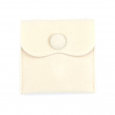 Samthülle beige 7x7cm x 1St