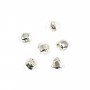 Perle triangle 3mm - Argent 925 x 6pcs