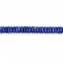 Lapis lazuli rondelle 6mm x 8 st