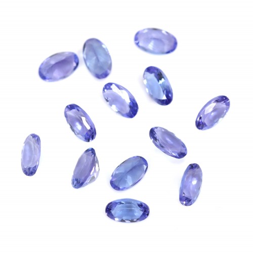 Tanzanite ovale 3x5mm x 1pc