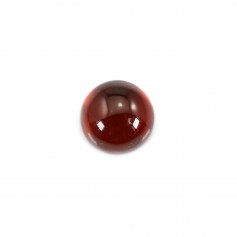 Cabochon Grenat rond 4mm x 1pc