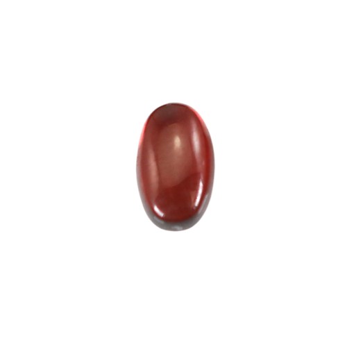 Granato ovale cabochon 3x5mm x 1pc