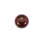 Granato rotondo cabochon 5mm x 1pc