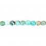 Peru Turquoise rund facettiert 2mm x 39cm