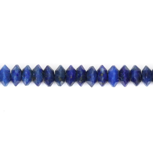 Lapis Lazuli Rondell Boulder 1x2.5mm x 40cm