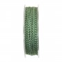 Hilo de poliéster multicolor verde 0,9 mm x 30 m