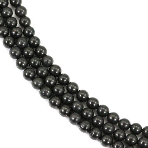 Shungite rond 4mm x 40cm