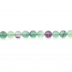 Fluorite Ronde 6.5mm x 40cm