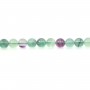 Fluorite Ronde 6.5mm x 40cm
