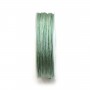 Thread green almond iridescent polyester 1.5mm x 15m