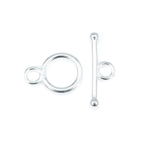 Argent 925 Fermoir Toggle OT  9mm x 1pc