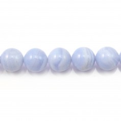 Calcédoine Ronde 12mm x 40cm