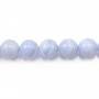 Calcédoine Ronde 12mm x 40cm