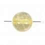 Quartz rutile ronde 6mm x 40cm
