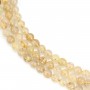 Rutile quartz round 6mm x 40cm